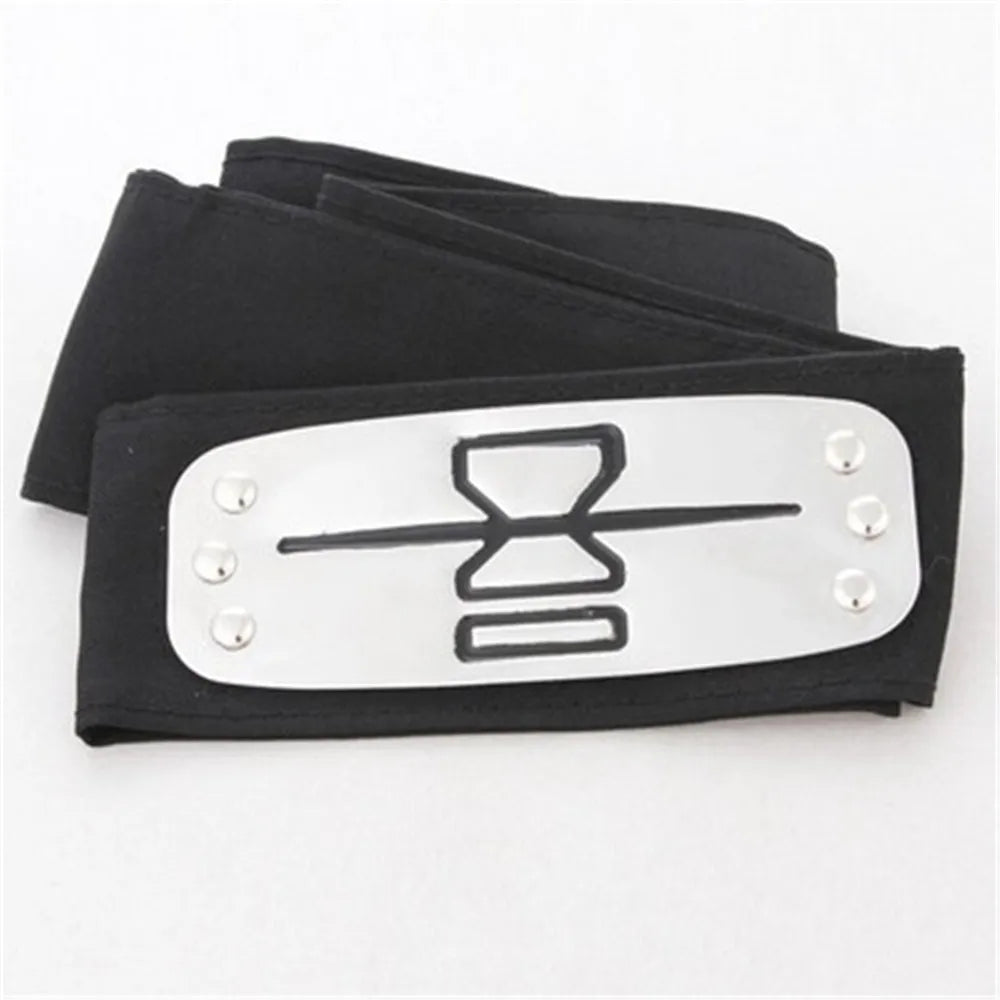 Anime Akatsuki Kakashi Konoha Headband Cosplay Costumes Accessories Itachi Akatsuki Armband Toys Props Figure Model Gift
