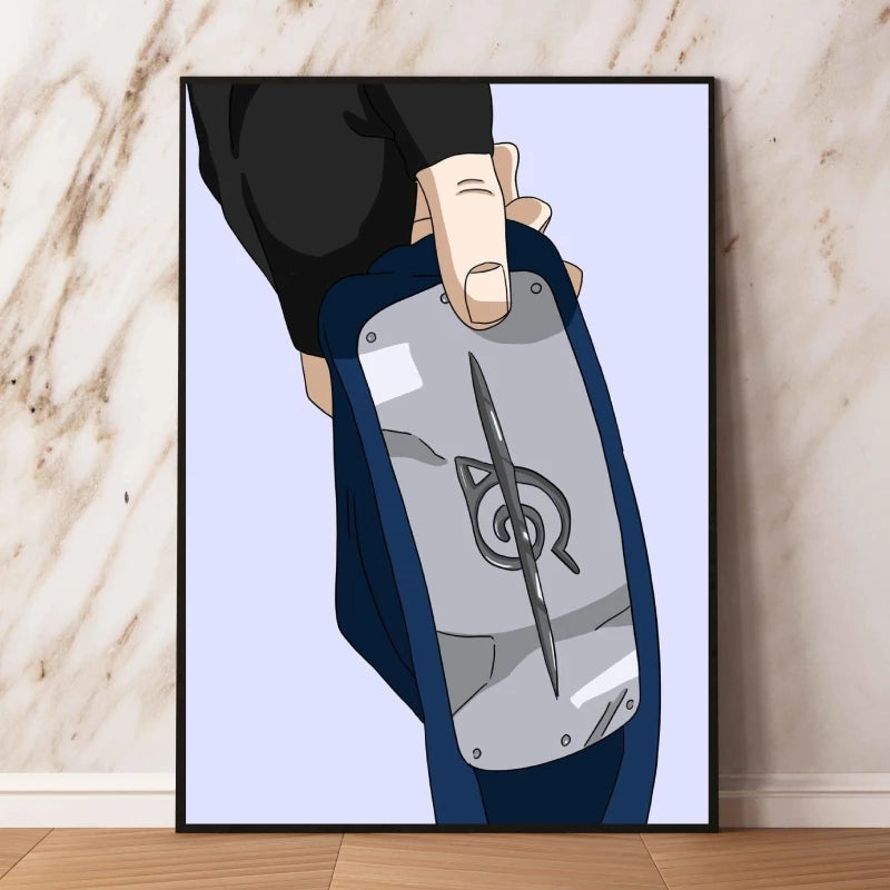 Print On Canvas Naruto High Quality Art Wall Decor Gifts Children's Bedroom Decor Modular Prints Poster Home Hanging