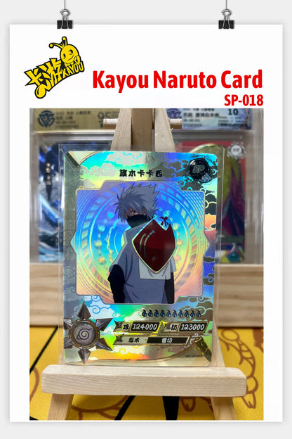 Kayou Genuine Anime Naruto Card SP Full Series No.001-040 Gaara Uzumaki Naruto Namikaze Minato Rare Collection Card Toy Gift