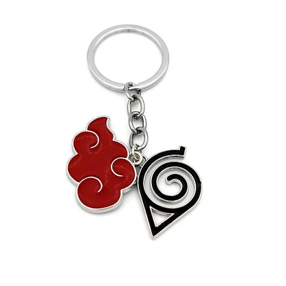 New Pendant Keychains Uzumaki Naruto Anime Figures Accessories Akatsuki Itachi Manga Men Key Chain Fans Gift Kids Toys Keyrings