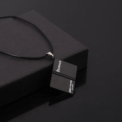 Anime Death Note Keychain Black Notebook  Pendant Key Chain Cospaly Accessories Keyring for Women Men Jewelry Gifts