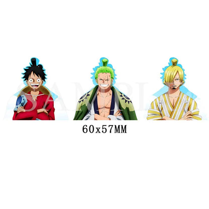 1 Piece Anime Naruto Dragon Ball Z Goku/Vegeta Magic Motion Small Stickers Waterproof Decals for Phone,cup,laptop Etcs Toy Gifts