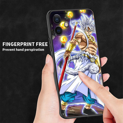 G-Goku D-Dragon Ball Z Art For Apple iPhone 15 14 13 12 Pro Max Mini 11 Pro XS Max X XR 6 7 8 Plus SE 2020 Black Soft Phone Case