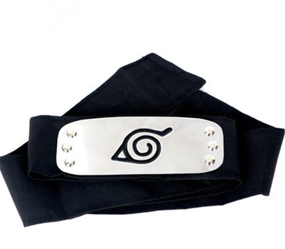 Anime Akatsuki Kakashi Konoha Headband Cosplay Costumes Accessories Itachi Akatsuki Armband Toys Props Figure Model Gift