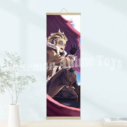My Hero Academia Poster: Hanging Scroll, HD Quality Wall Art, Retro Posters for Home Room Wall Decoration