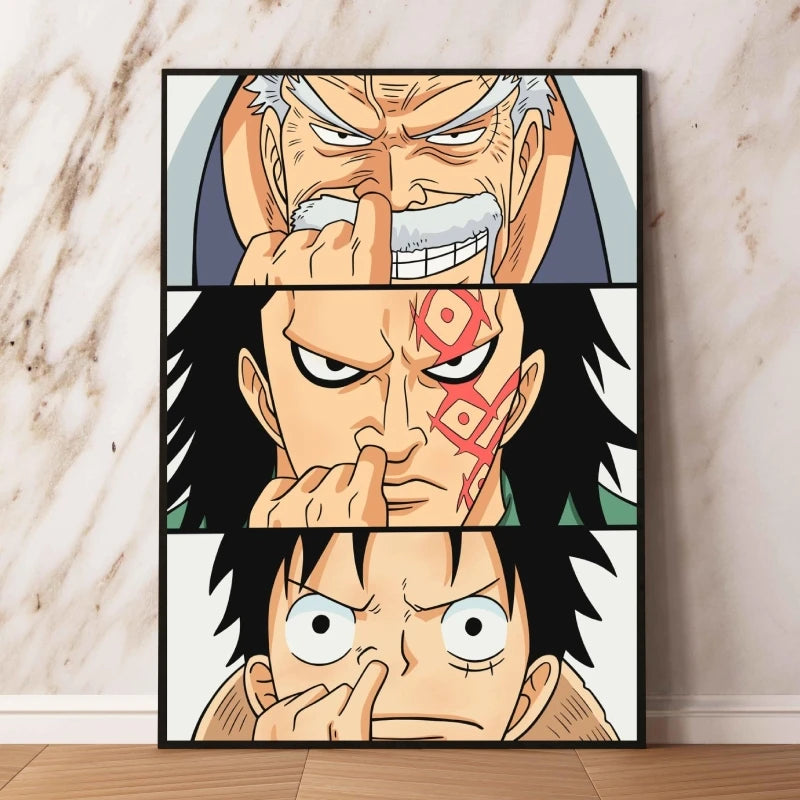 Print On Canvas Naruto High Quality Art Wall Decor Gifts Children's Bedroom Decor Modular Prints Poster Home Hanging