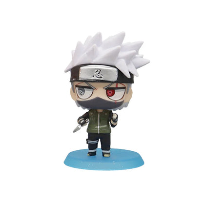 Hot Anime Naruto Action Figure Naruto Sasuke Kakashi Itachi Model Toys Desktop Ornament Decoration Gift Boy Girl Figure Toy