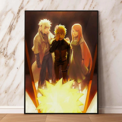 Print On Canvas Naruto High Quality Art Wall Decor Gifts Children's Bedroom Decor Modular Prints Poster Home Hanging