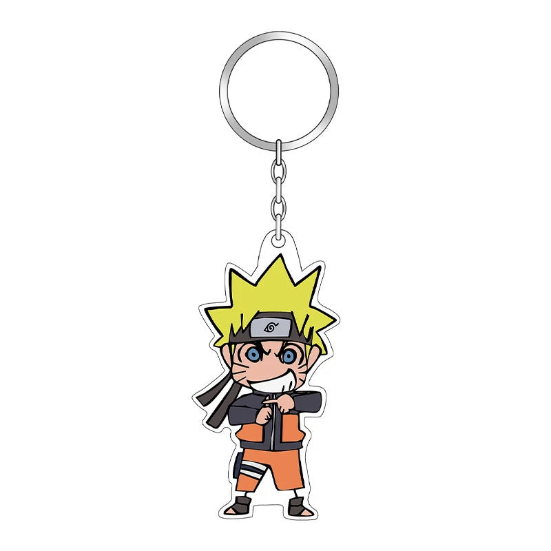 Anime Naruto Akatsuki Uchiha Itachi Acrylic Gift Girl Pendant Jewelry Cute Creative Keychain Fashion Bag Ornaments Key Ring