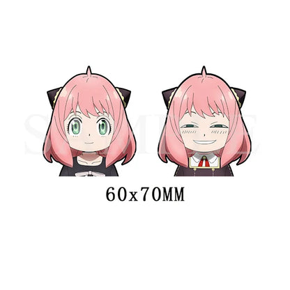 1 Piece Anime Naruto Dragon Ball Z Goku/Vegeta Magic Motion Small Stickers Waterproof Decals for Phone,cup,laptop Etcs Toy Gifts