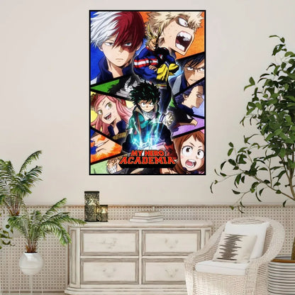 Anime My Hero Academia Poster Prints Wall Sticker Painting Bedroom Living Room Decoration Office Home