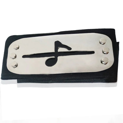 Anime Figures Headbands Guard Ninja Accessories Uzumaki Hatake Kakashi Head Belt Cosplay Props Kids Toys Cool Gift