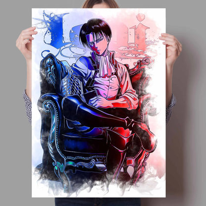 Anime Attack On Titan Canvas Poster  Artistic Wall Decor for Bedroom Living Room Perfect Quality Home Decoration