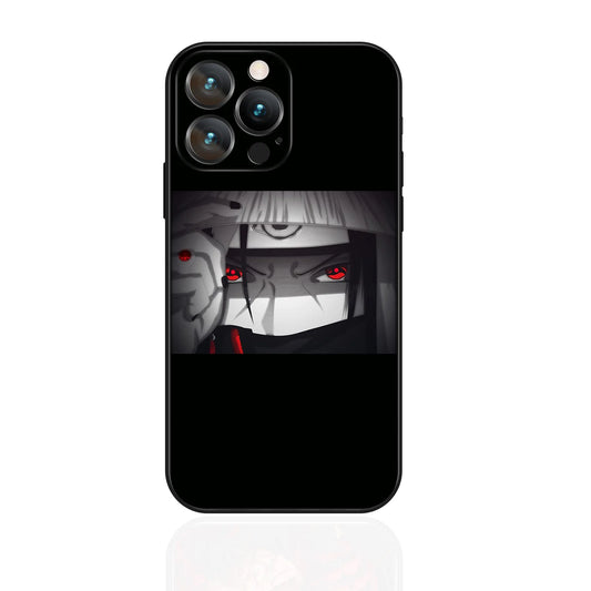 MINISO Phone Case for iPhone 17 Pro Akatsuki Uchiha Itachi Anime Soft Silicon Cover for iPhone 16 15 14 13 12 17 Pro Max Plus