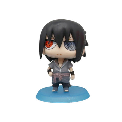 Hot Anime Naruto Action Figure Naruto Sasuke Kakashi Itachi Model Toys Desktop Ornament Decoration Gift Boy Girl Figure Toy