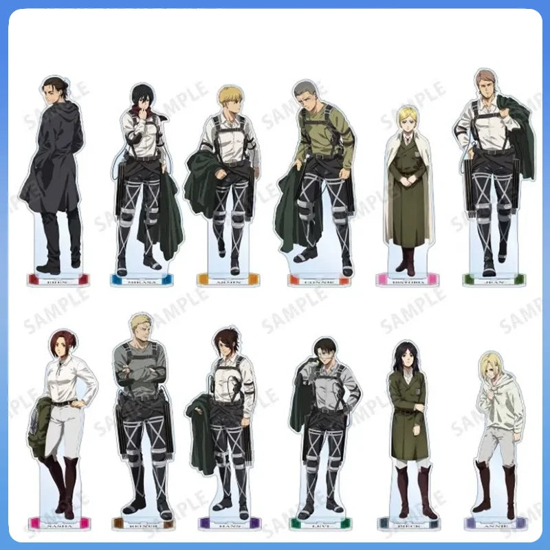 Attack on Titan Final Chapter 15cm Acrylic Standing Sign Anime Peripherals Fans Favorite Gift Ornaments Collectible Toys
