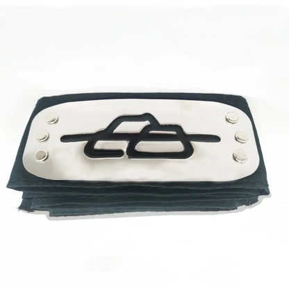 Anime Figures Headbands Guard Ninja Accessories Uzumaki Hatake Kakashi Head Belt Cosplay Props Kids Toys Cool Gift