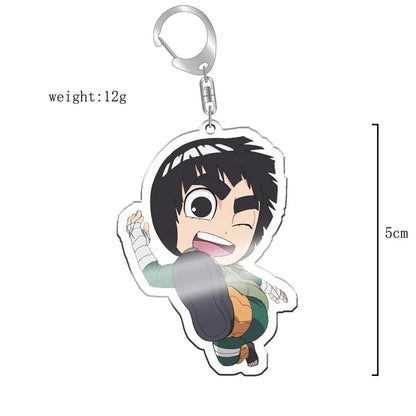 40Style Uzumaki Uchiha Sakura Gaara Obito Itachi Madara Hatake Kakashi Anime Figures Acrylic Keychains Fans Gift