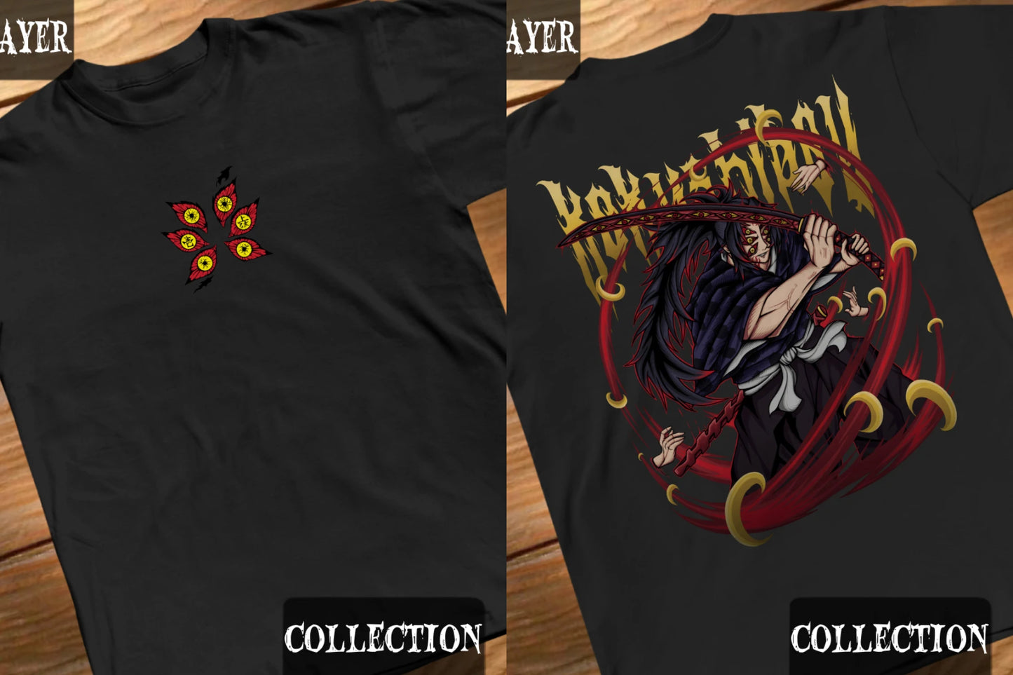 Japanese Hot Blooded Anime T-shirt Men Women Kokushibo Graphic Oversized Y2k Harajuku High Quality T-shirt Female Male Clothing