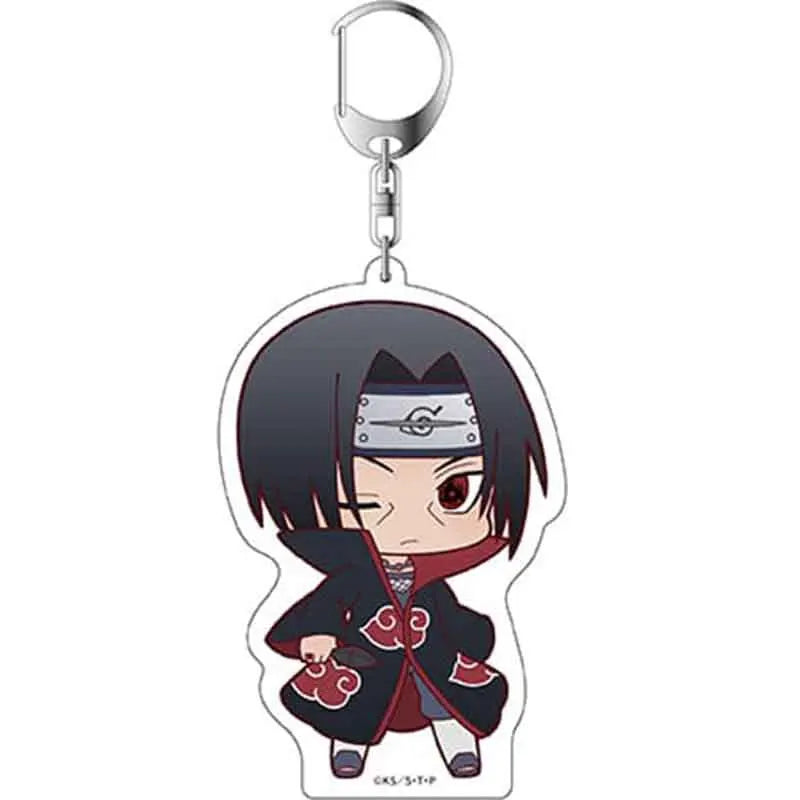 Anime Ninja Uzumaki Hatake Kakashi Uchiha Itachi Jiraiya  Acrylic Keychain Women Jewelry Gift Figures Toys
