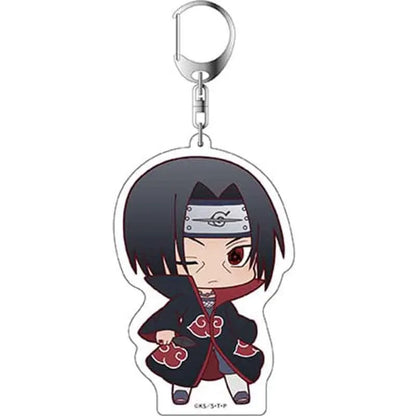 Anime Ninja Uzumaki Hatake Kakashi Uchiha Itachi Jiraiya  Acrylic Keychain Women Jewelry Gift Figures Toys