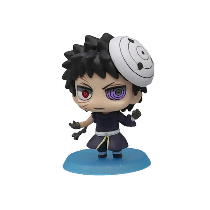 Hot Anime Naruto Action Figure Naruto Sasuke Kakashi Itachi Model Toys Desktop Ornament Decoration Gift Boy Girl Figure Toy