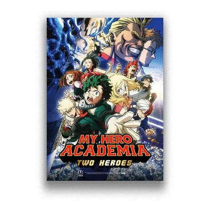 My Hero Academia Poster Anime Decor Bar Cafe Canvas Painting Posters and Prints Wall Art Pictures for Living Room Decoration