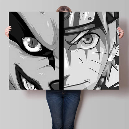 Print On Canvas Naruto High Quality Art Wall Decor Gifts Children's Bedroom Decor Modular Prints Poster Home Hanging