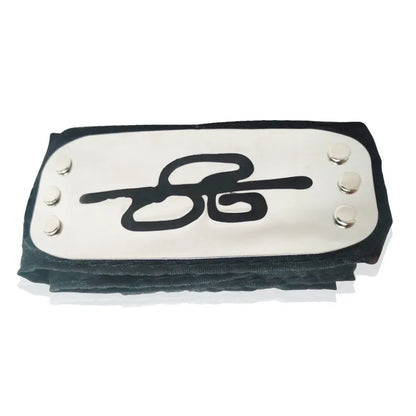 Anime Figures Headbands Guard Ninja Accessories Uzumaki Hatake Kakashi Head Belt Cosplay Props Kids Toys Cool Gift