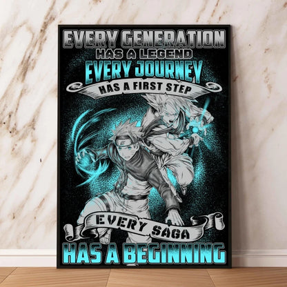 Print On Canvas Naruto High Quality Art Wall Decor Gifts Children's Bedroom Decor Modular Prints Poster Home Hanging