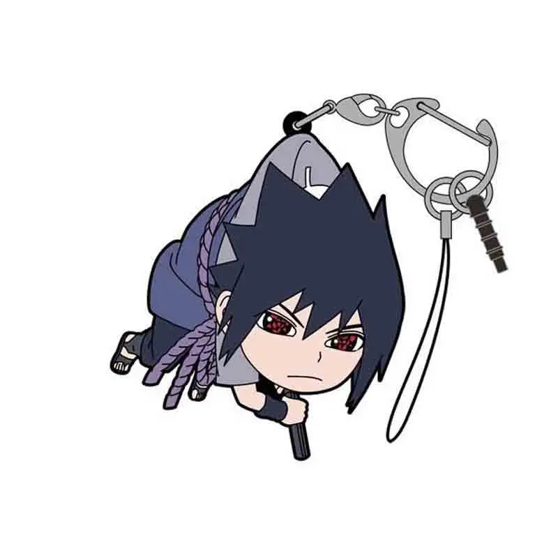 Anime Ninja Uzumaki Hatake Kakashi Uchiha Itachi Jiraiya  Acrylic Keychain Women Jewelry Gift Figures Toys