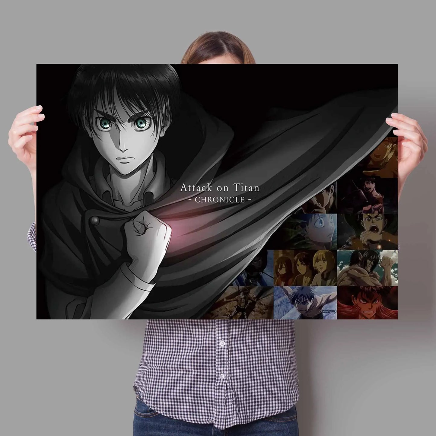Anime Attack On Titan Canvas Poster  Artistic Wall Decor for Bedroom Living Room Perfect Quality Home Decoration