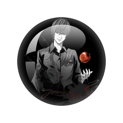 Death Note Sign Photo 12mm-40mm Anime Photo Glass Cabochon Demo Flat Back Making Findings Jewelry Findings