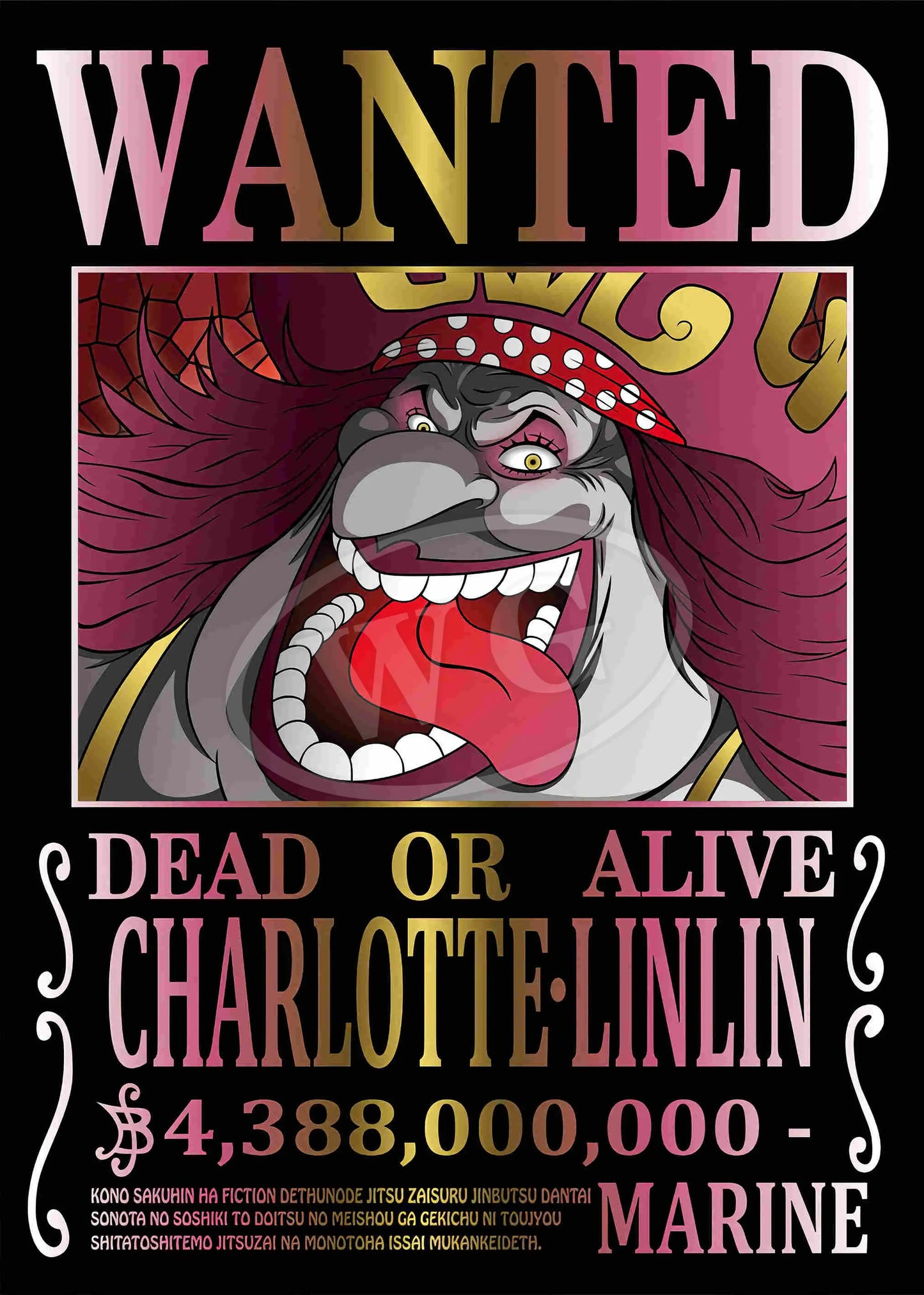 One Piece Pastable Canvas Painting Anime Figure Luffy All Characters WANTED HD Print Picture for Bedroom Wall Decoration Poster