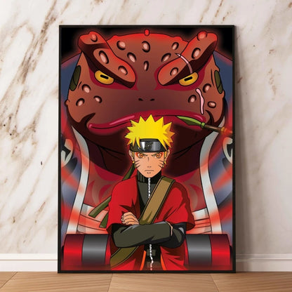 Print On Canvas Naruto High Quality Art Wall Decor Gifts Children's Bedroom Decor Modular Prints Poster Home Hanging