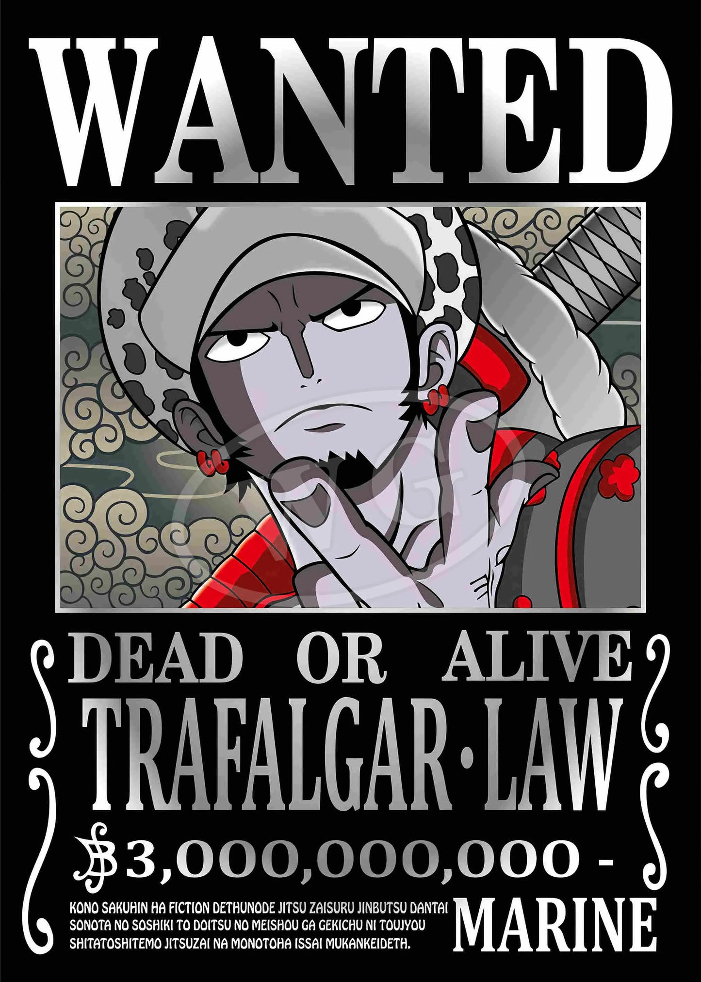 One Piece Pastable Canvas Painting Anime Figure Luffy All Characters WANTED HD Print Picture for Bedroom Wall Decoration Poster