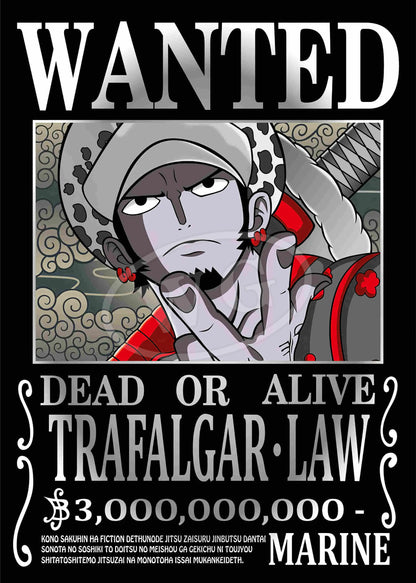 One Piece Pastable Canvas Painting Anime Figure Luffy All Characters WANTED HD Print Picture for Bedroom Wall Decoration Poster