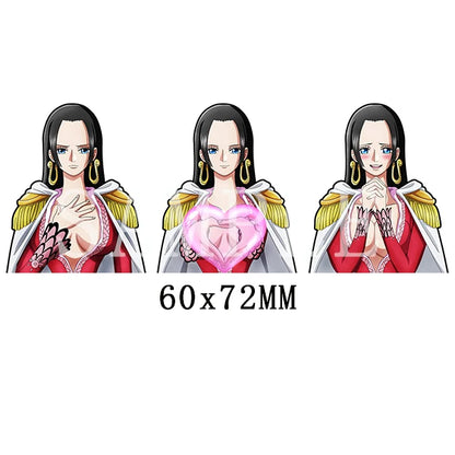 1 Piece Anime Naruto Dragon Ball Z Goku/Vegeta Magic Motion Small Stickers Waterproof Decals for Phone,cup,laptop Etcs Toy Gifts