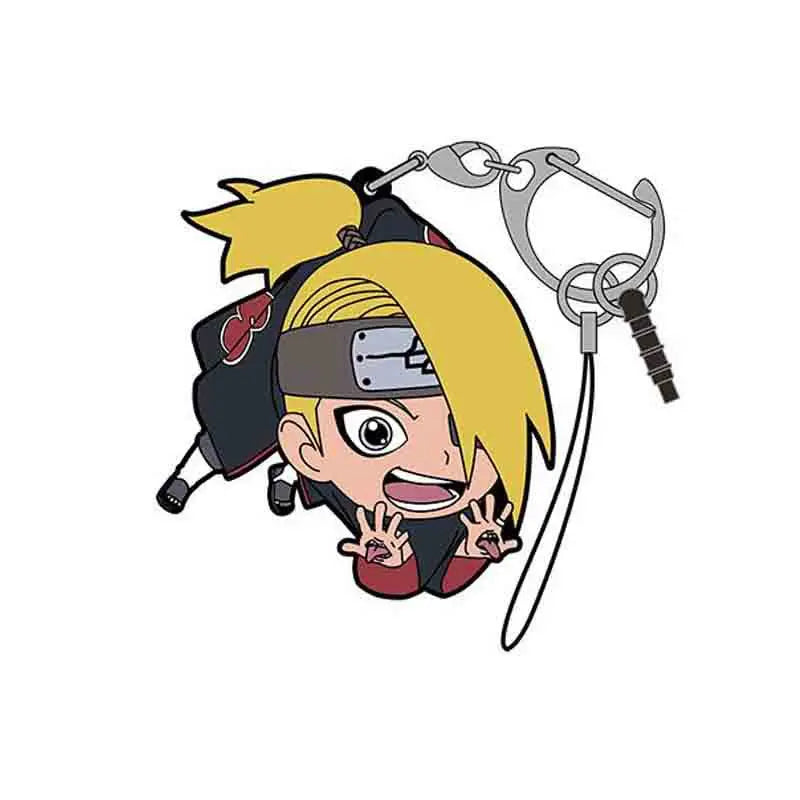 Anime Ninja Uzumaki Hatake Kakashi Uchiha Itachi Jiraiya  Acrylic Keychain Women Jewelry Gift Figures Toys