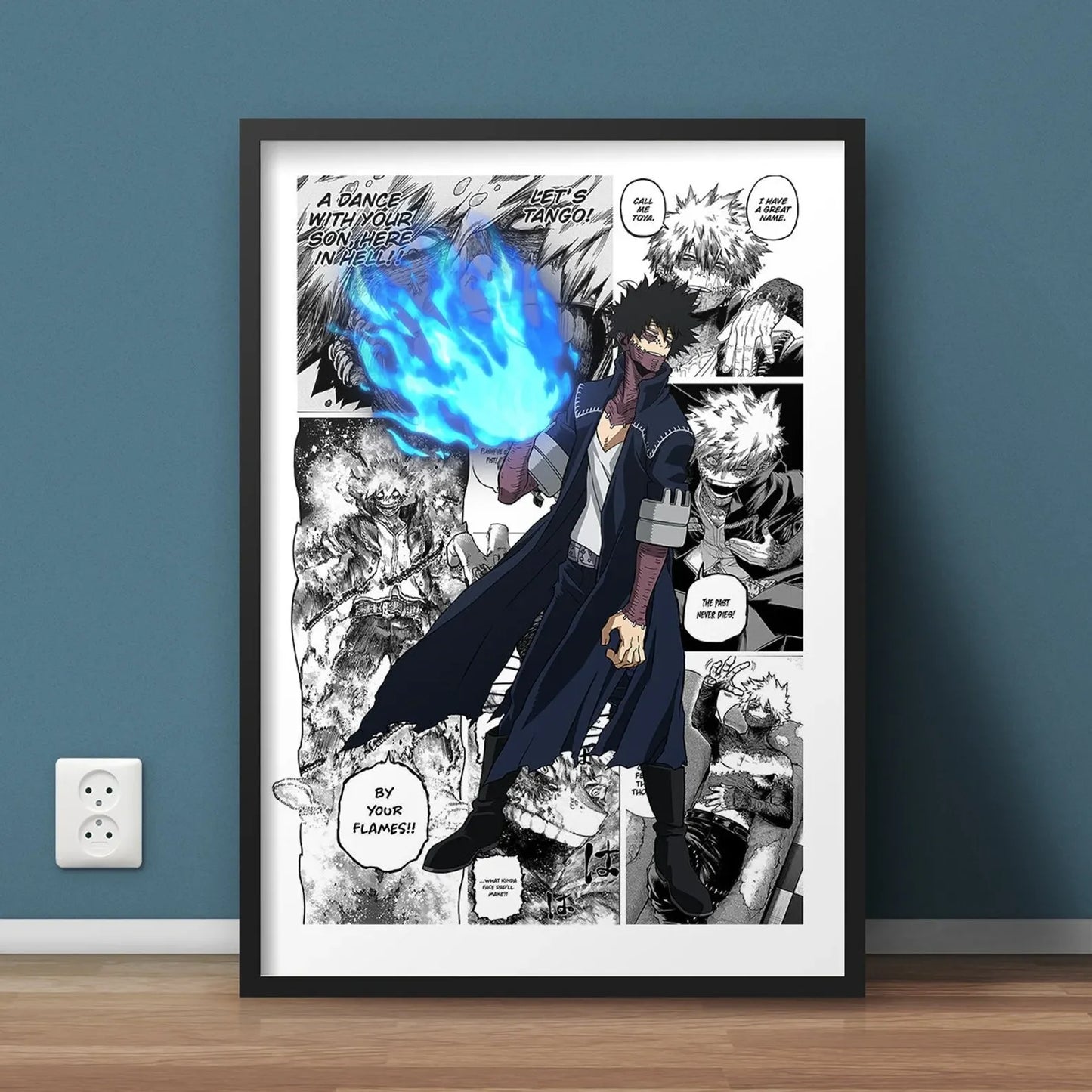 My Hero Academia Canvas Poster  Anime Wall Art for Living  Kids Room Decor