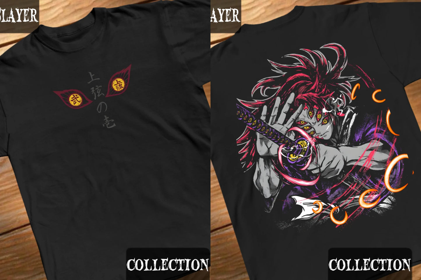 Japanese Hot Blooded Anime T-shirt Men Women Kokushibo Graphic Oversized Y2k Harajuku High Quality T-shirt Female Male Clothing