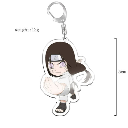 40Style Uzumaki Uchiha Sakura Gaara Obito Itachi Madara Hatake Kakashi Anime Figures Acrylic Keychains Fans Gift