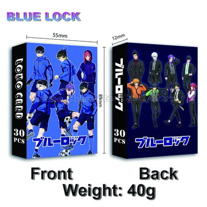 LOMO Card 30Pcs/Set Anime Sailor Moon One Piece Naruto JOJO SAO Cards Photocards Hobby Game Collection Toys For Children Gifts