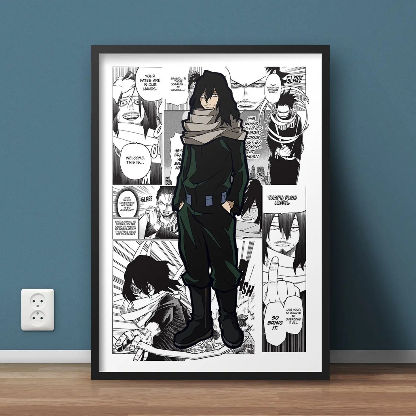 My Hero Academia Canvas Poster  Anime Wall Art for Living  Kids Room Decor