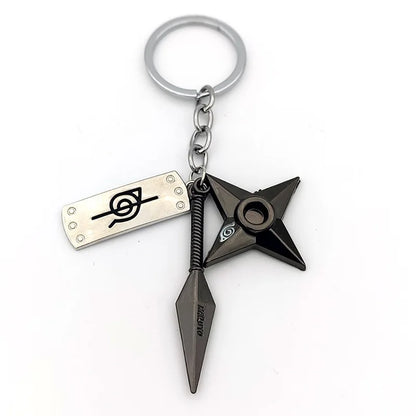 New Pendant Keychains Uzumaki Naruto Anime Figures Accessories Akatsuki Itachi Manga Men Key Chain Fans Gift Kids Toys Keyrings