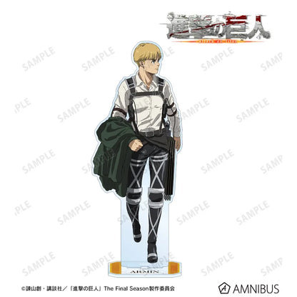 Attack on Titan Final Chapter 15cm Acrylic Standing Sign Anime Peripherals Fans Favorite Gift Ornaments Collectible Toys
