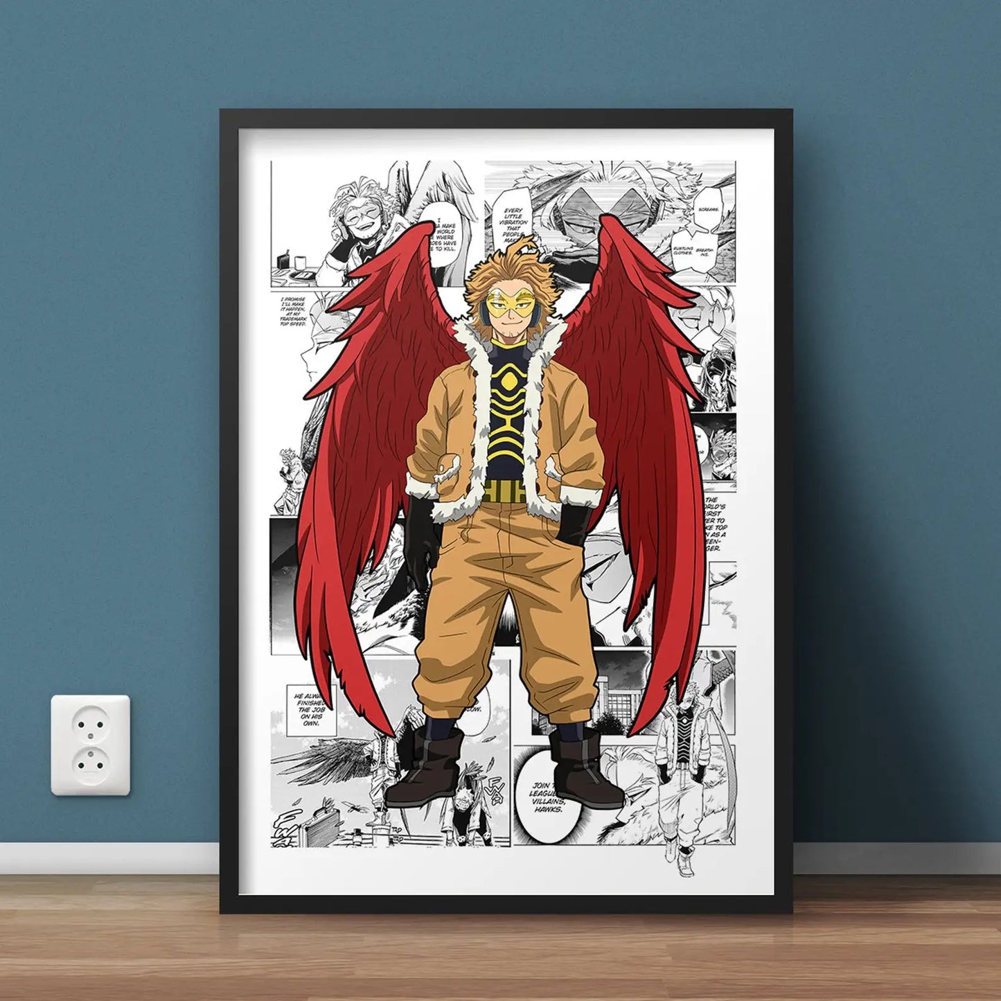 My Hero Academia Canvas Poster  Anime Wall Art for Living  Kids Room Decor