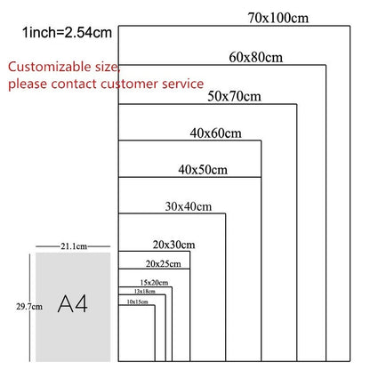 My Hero Academia Poster Canvas Art Print  Perfect Bedroom Wall Decor  Gift