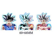 1 Piece Anime Naruto Dragon Ball Z Goku/Vegeta Magic Motion Small Stickers Waterproof Decals for Phone,cup,laptop Etcs Toy Gifts