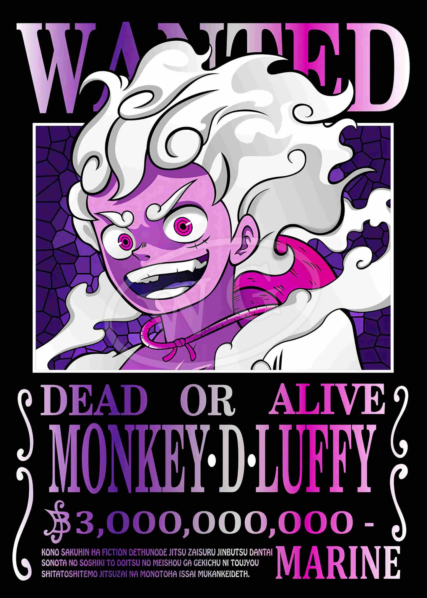 One Piece Pastable Canvas Painting Anime Figure Luffy All Characters WANTED HD Print Picture for Bedroom Wall Decoration Poster